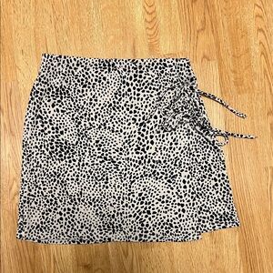 Leopard Print Women's Skirt